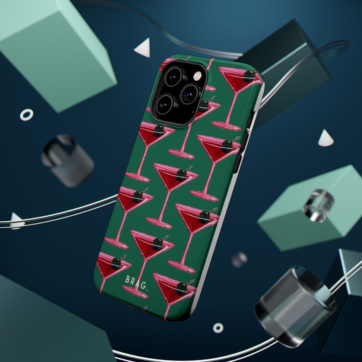Pink Martini Magnetic Impact-Resistant Phone Case