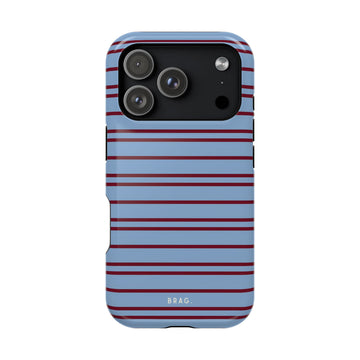 Nautical Stripe Magnetic Impact-Resistant Phone Case