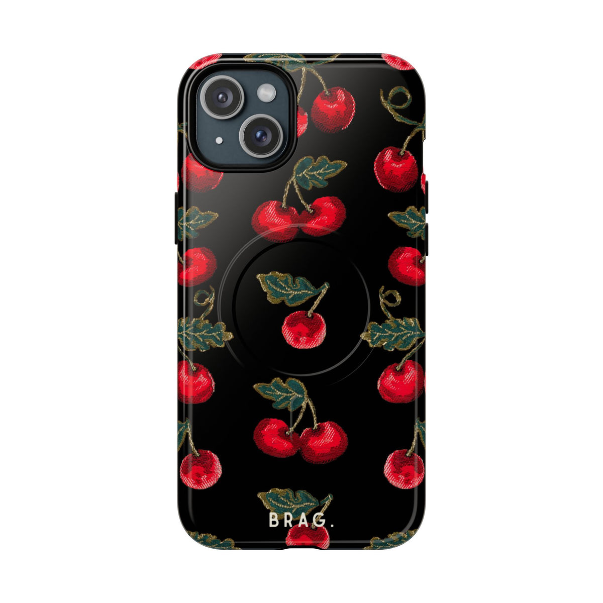 Cherry Bomb MagSafe Tough Phone Case — Magnetic Protective Cover