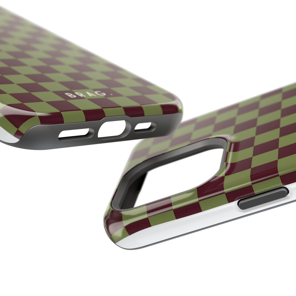 Lucky Check Magnetic Impact-Resistant Phone Case