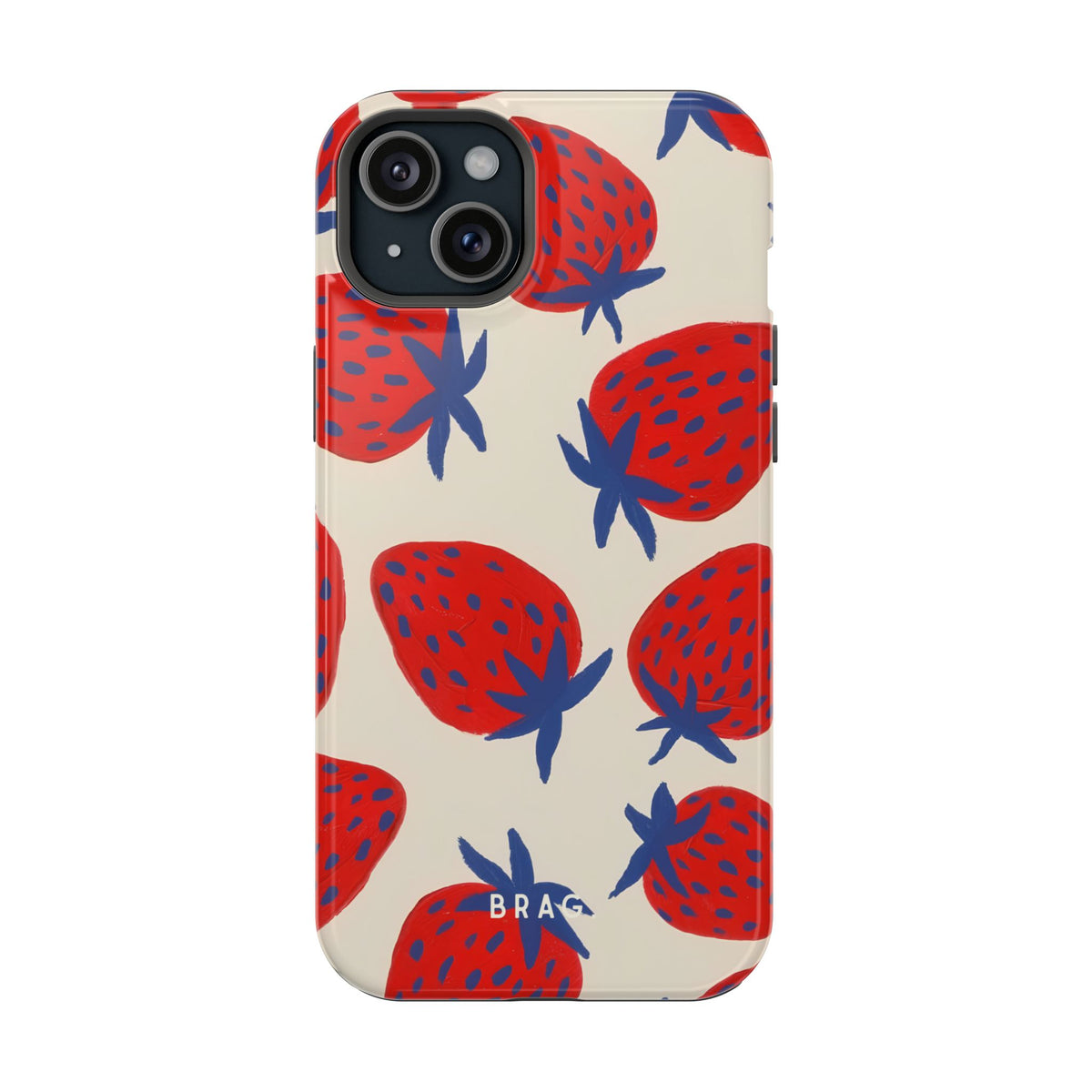 Strawberry Field Magnetic Impact-Resistant Phone Case