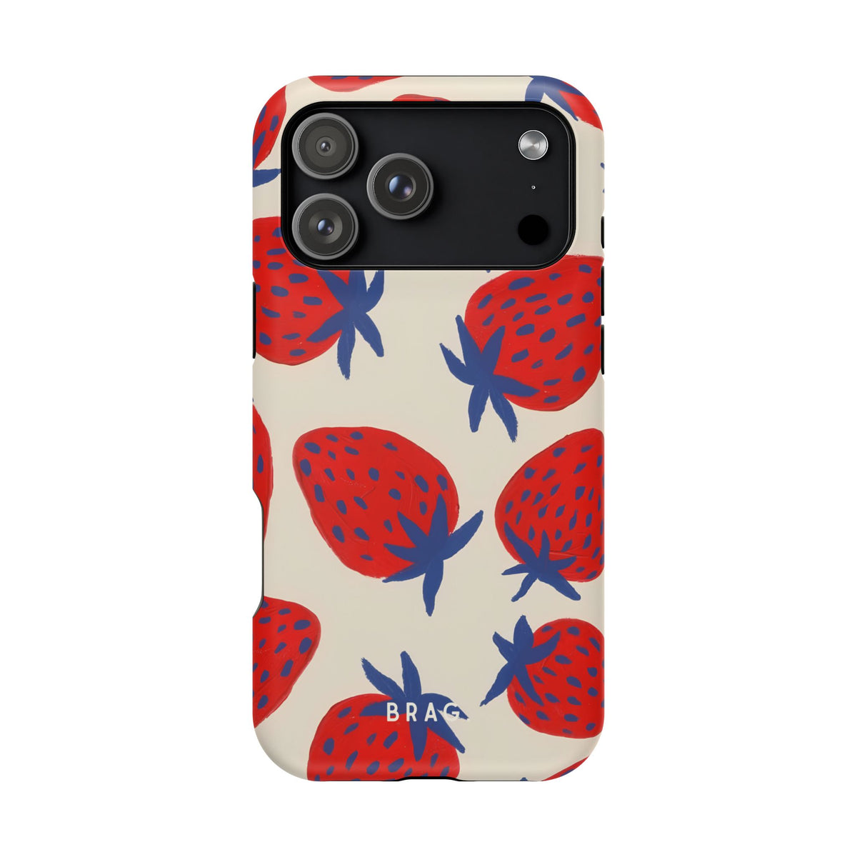 Strawberry Field Magnetic Impact-Resistant Phone Case