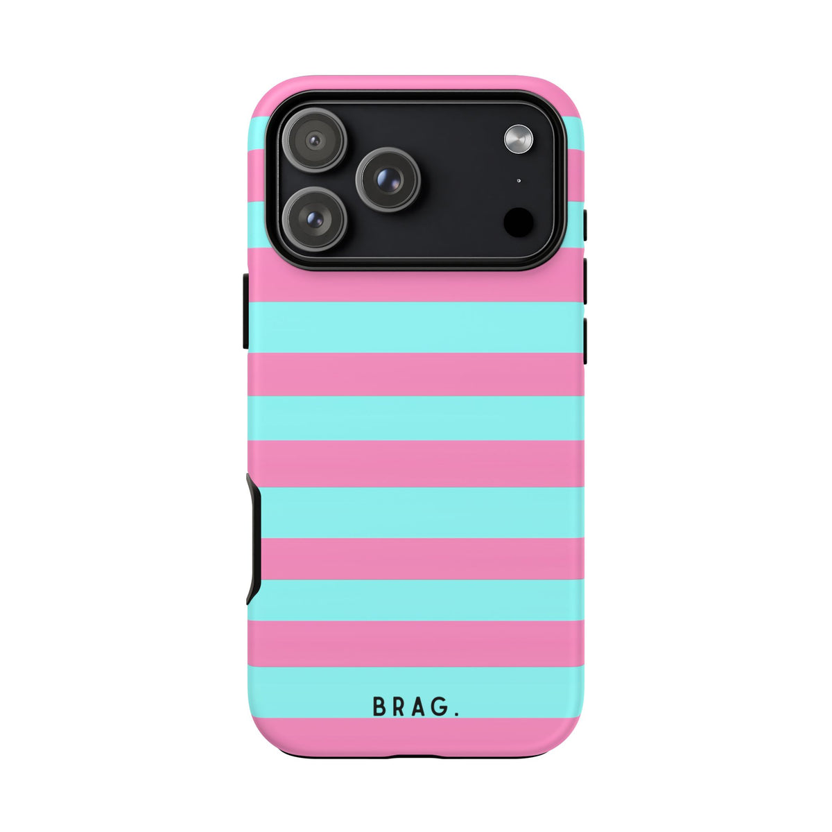 Taffy Stripe Tough Phone Case – Shockproof Protective iPhone Cover