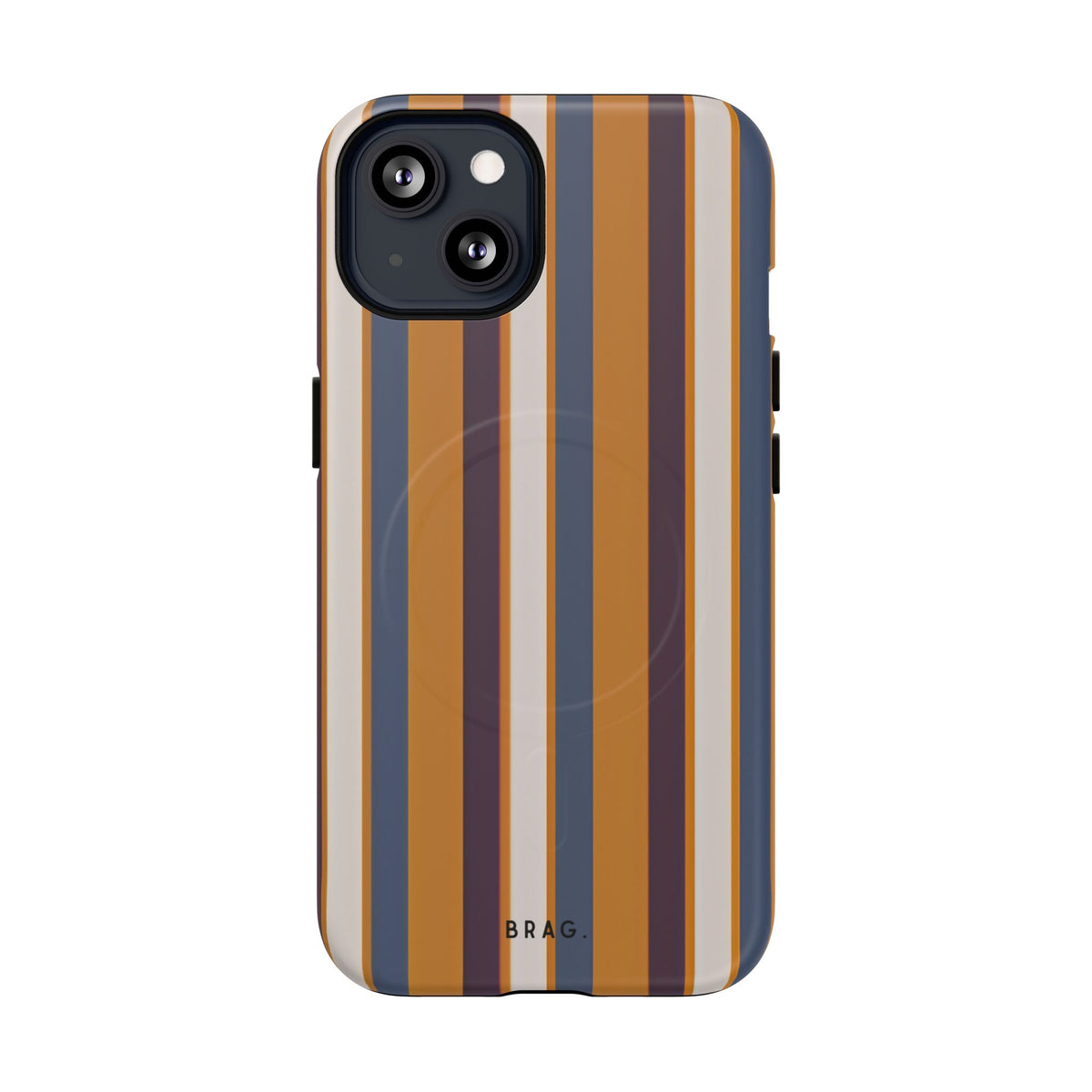 Sunset Stripe MagSafe Tough Phone Case — Magnetic Protective Cover