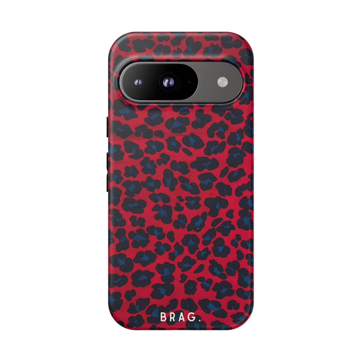 Red Flag Tough Phone Case – Shockproof Protective iPhone Cover