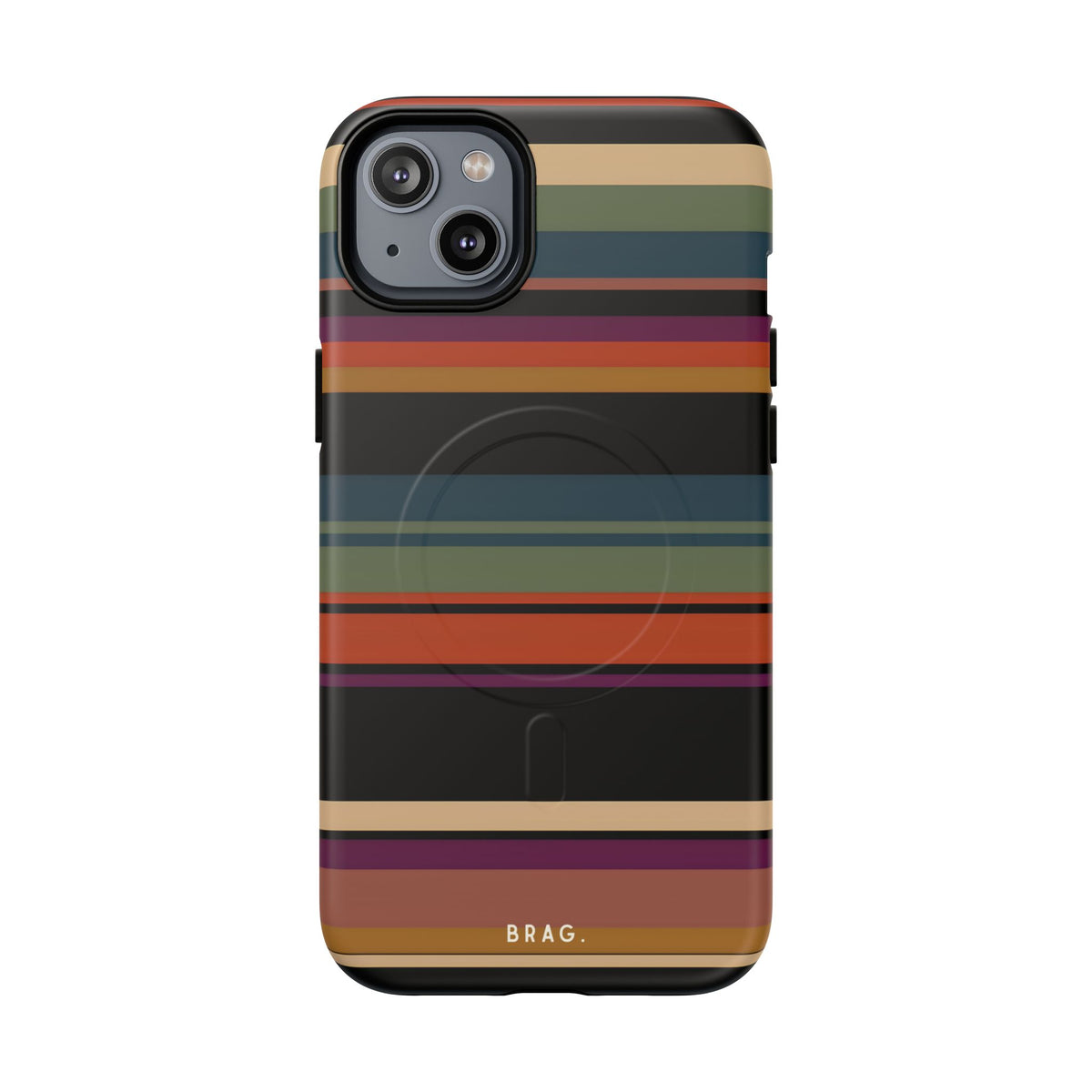 Market Stripe MagSafe Tough Phone Case — Magnetic Protective Cover