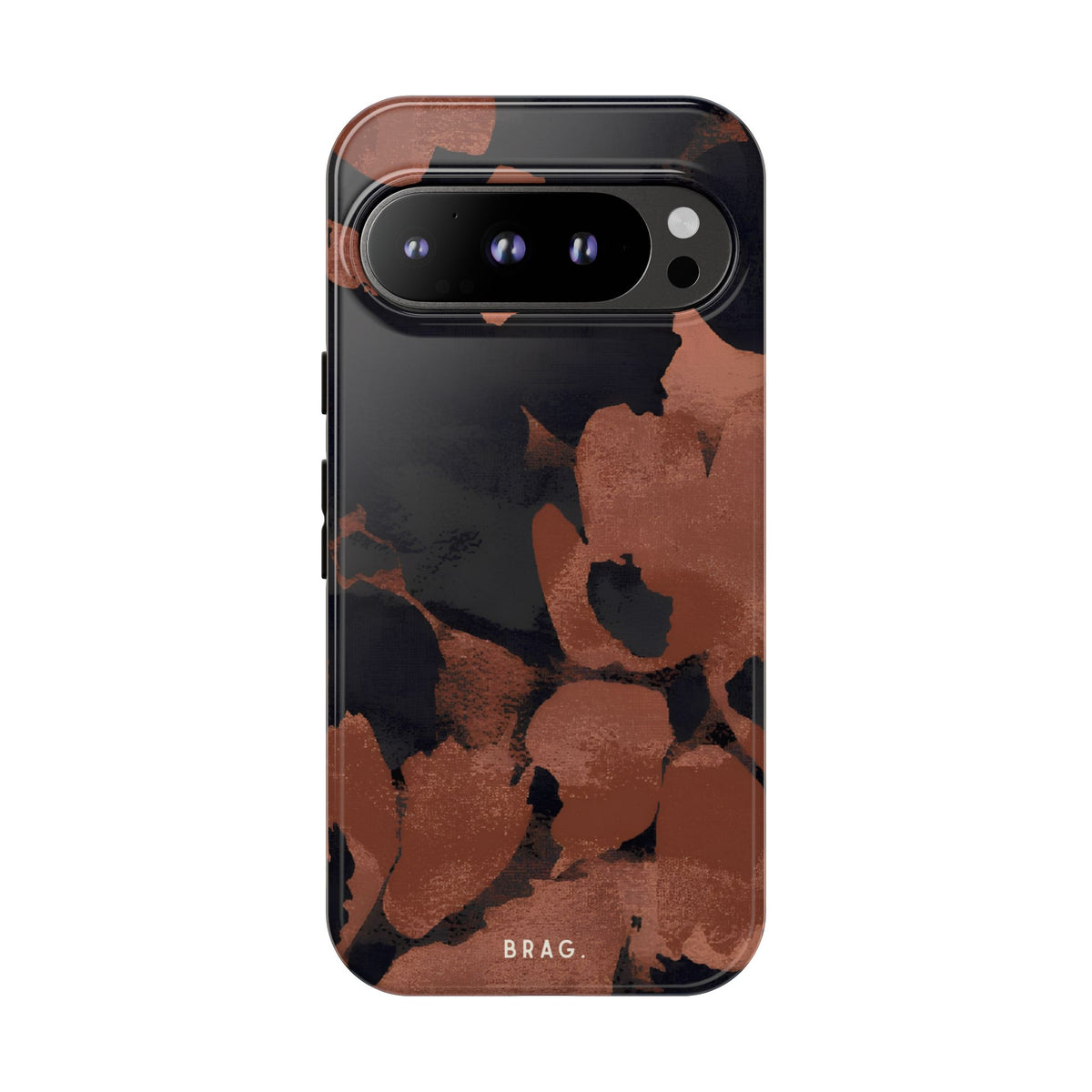 Terracotta Bloom Tough Phone Case – Shockproof Protective iPhone Cover