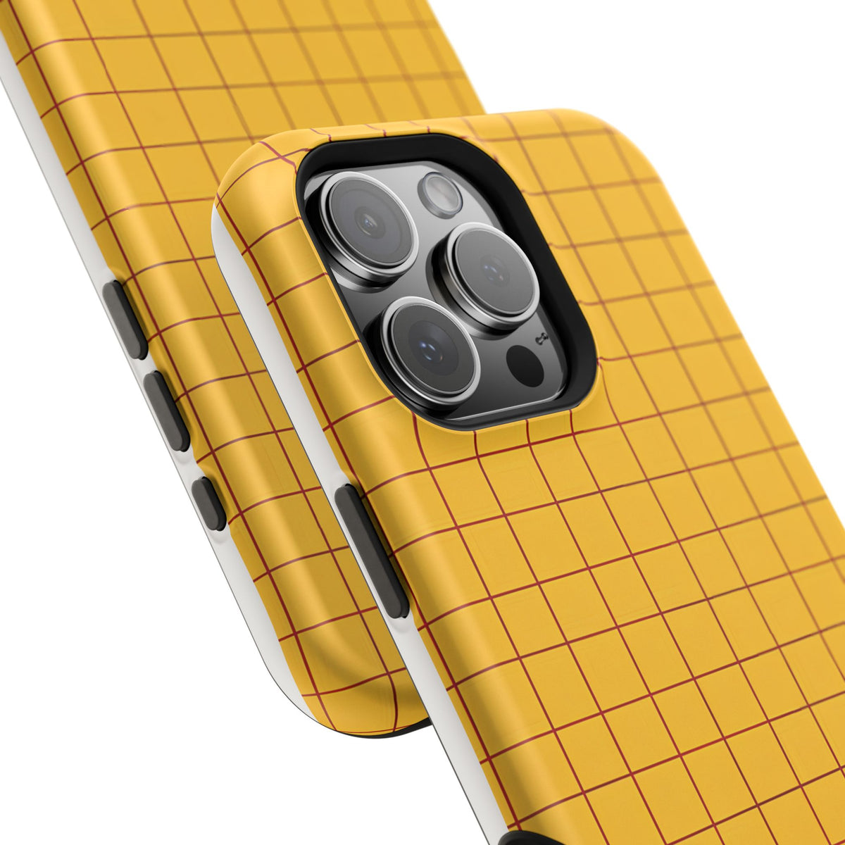 Cheese Grid Magnetic Impact-Resistant Phone Case