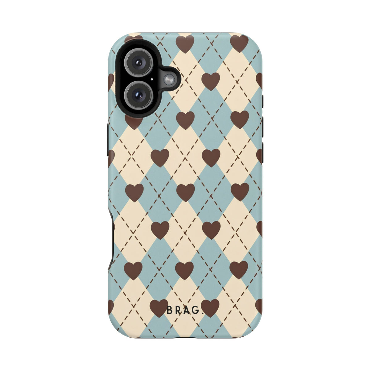 Sweetheart Plaid Magnetic Impact-Resistant Phone Case