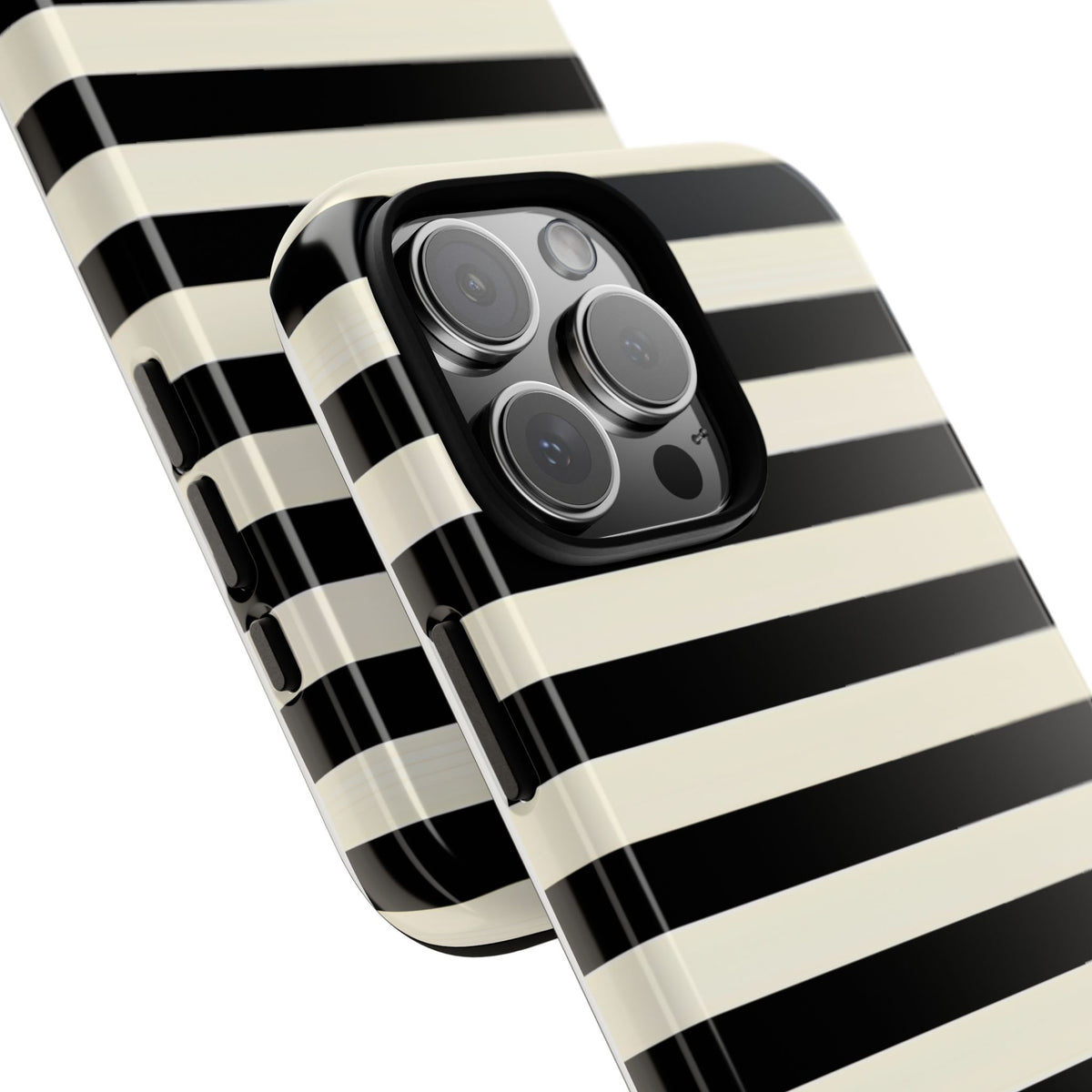 High Black Tough Phone Case – Shockproof Protective iPhone Cover