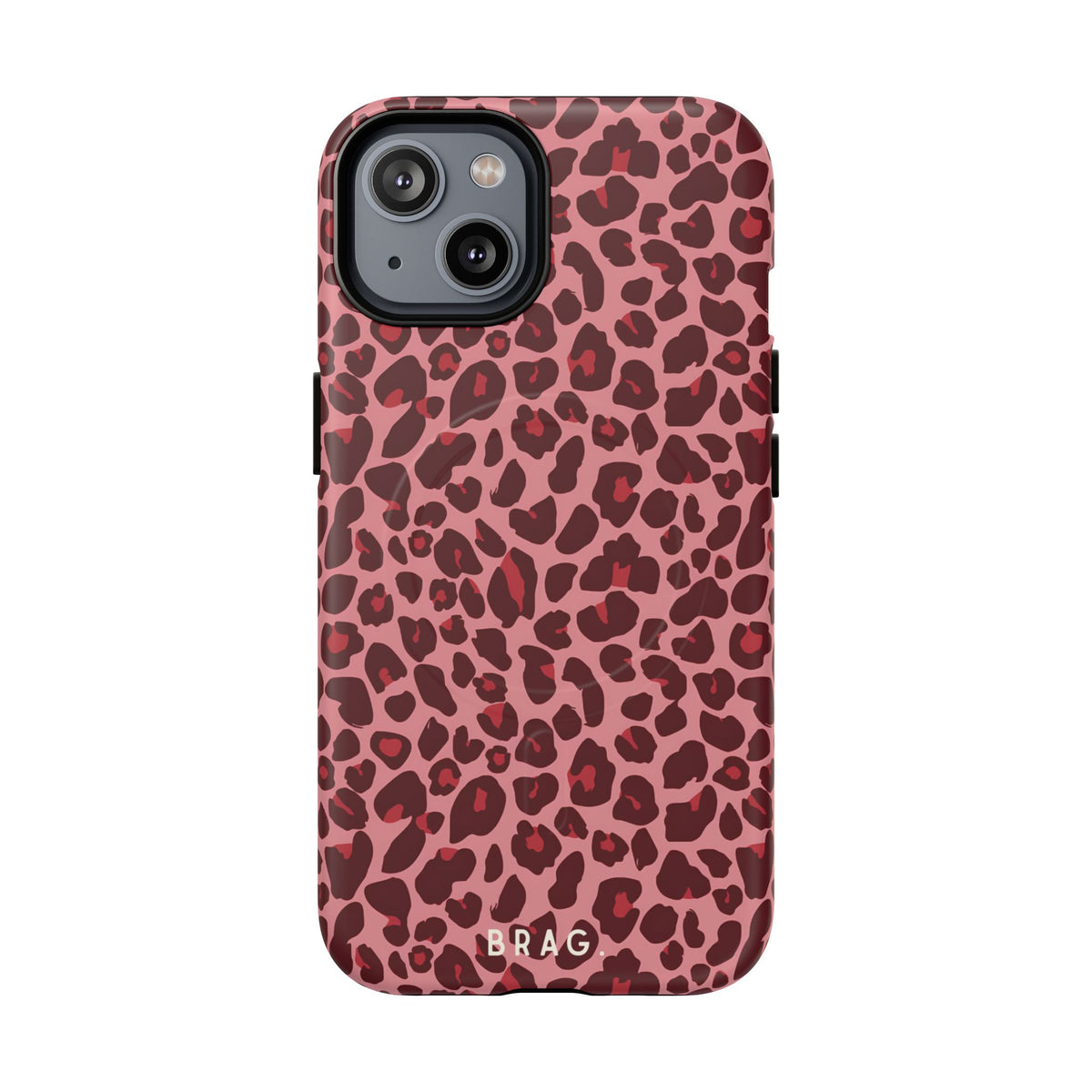 Leopard Love MagSafe Tough Phone Case — Magnetic Protective Cover