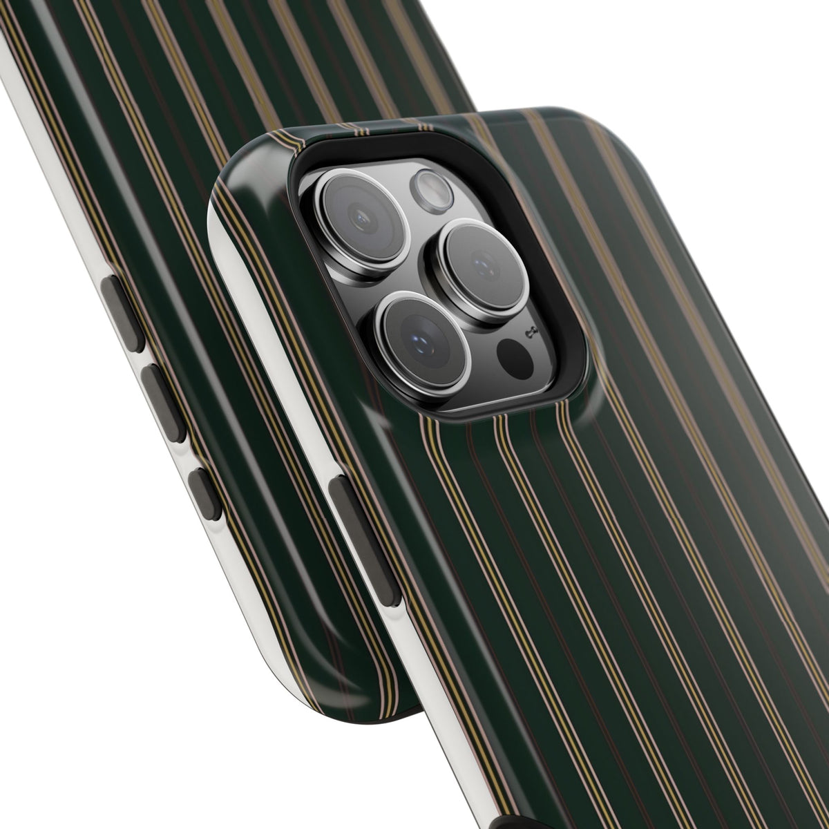 Vintage Pinstripe Magnetic Impact-Resistant Phone Case
