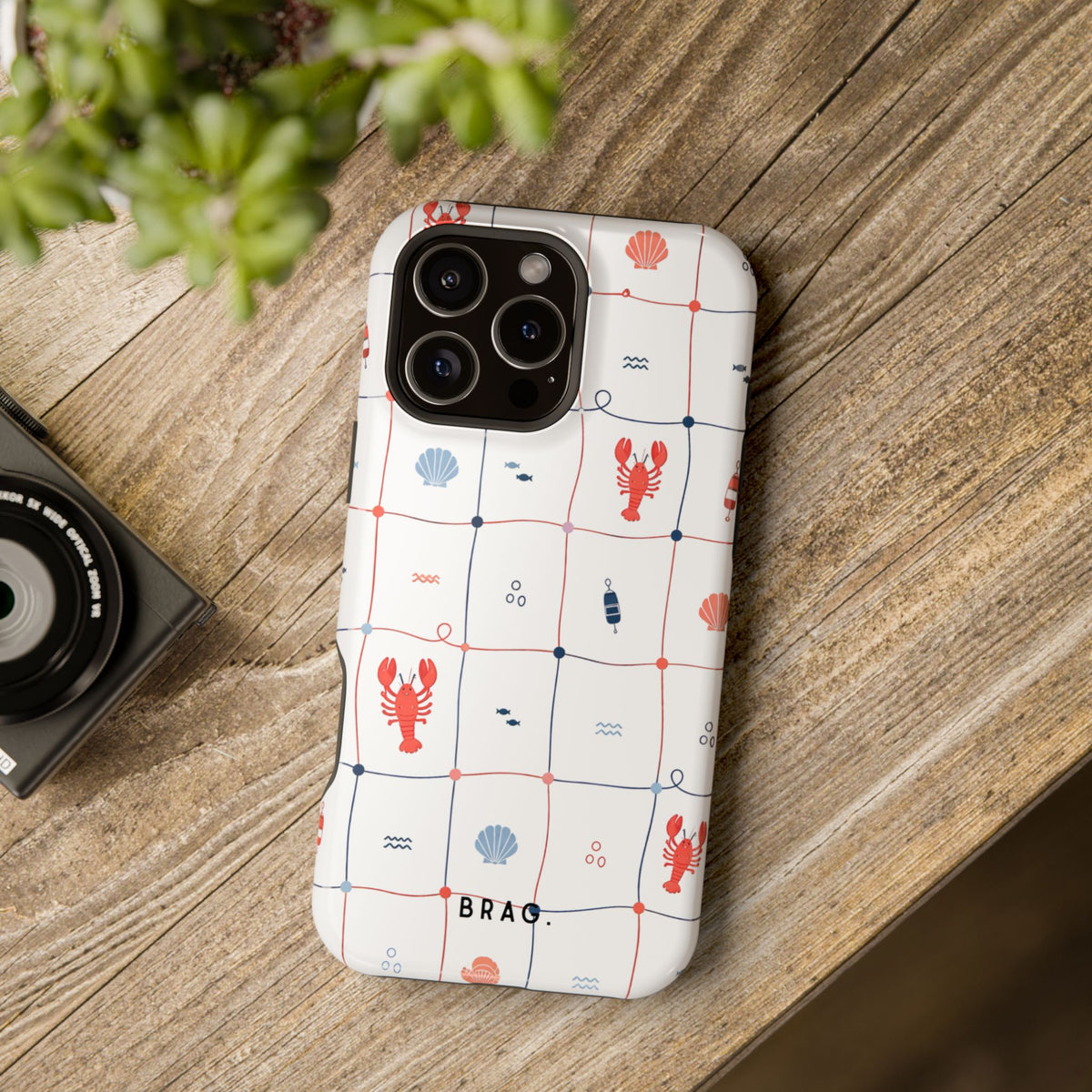 Lobster Cafe Magnetic Impact-Resistant Phone Case