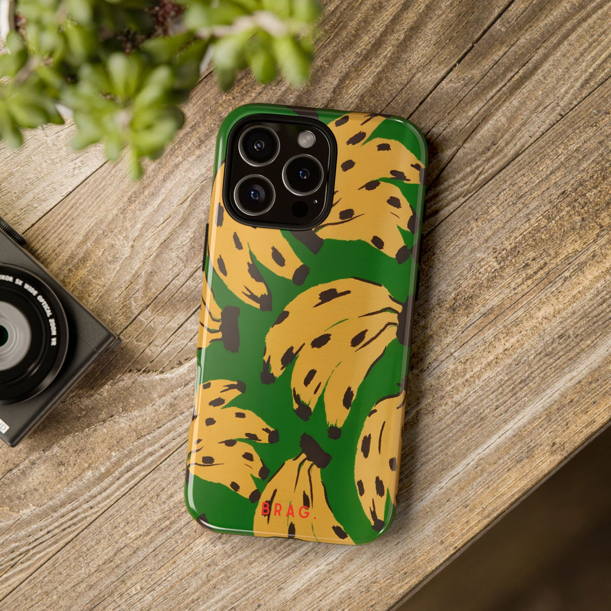 Banana Cabana Tough Phone Case – Shockproof Protective iPhone Cover