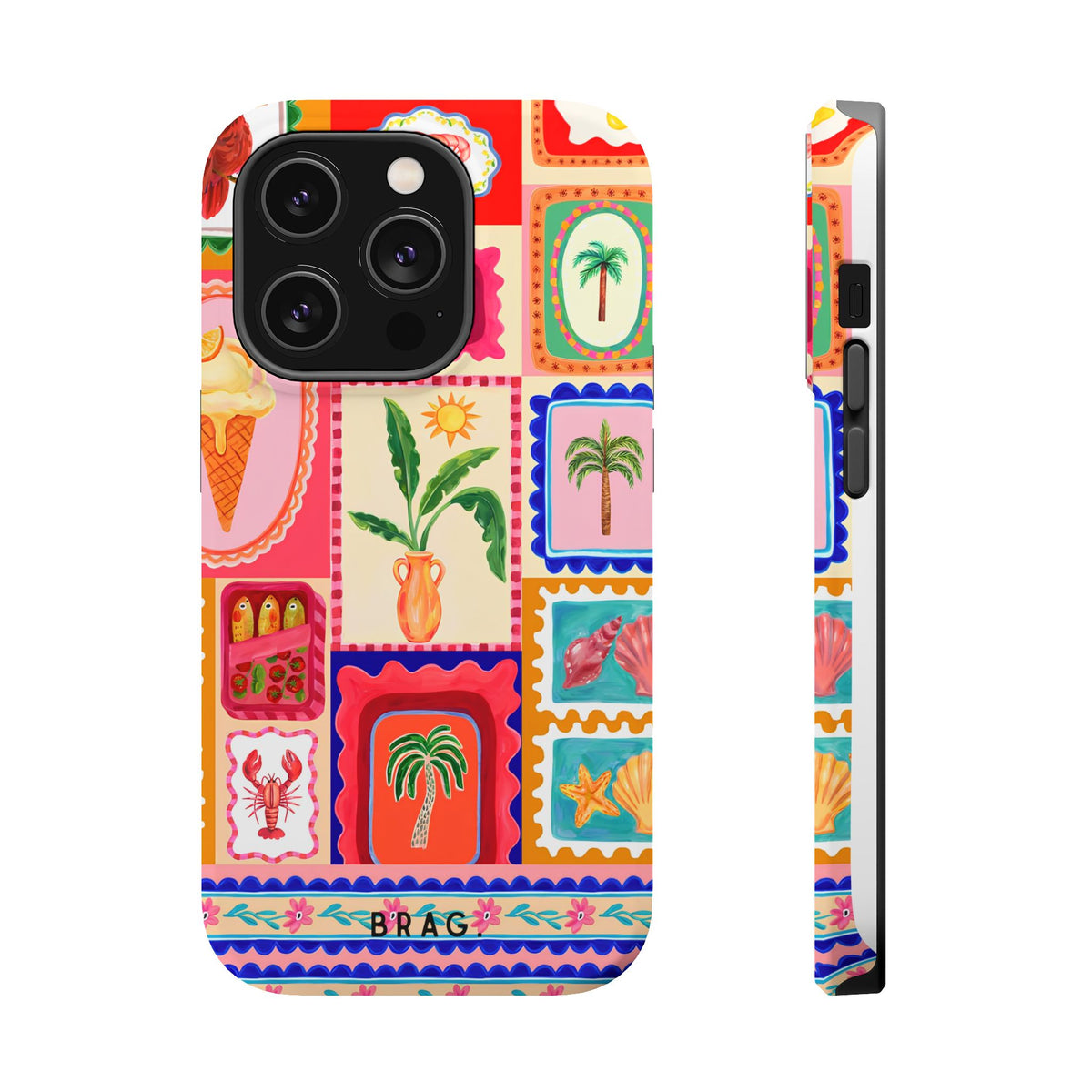 Postcard Magnetic Impact-Resistant Phone Case