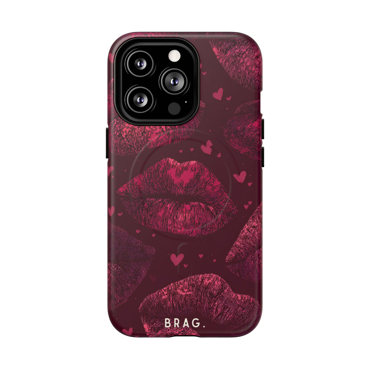 Kiss & Tell MagSafe Tough Phone Case — Magnetic Protective Cover