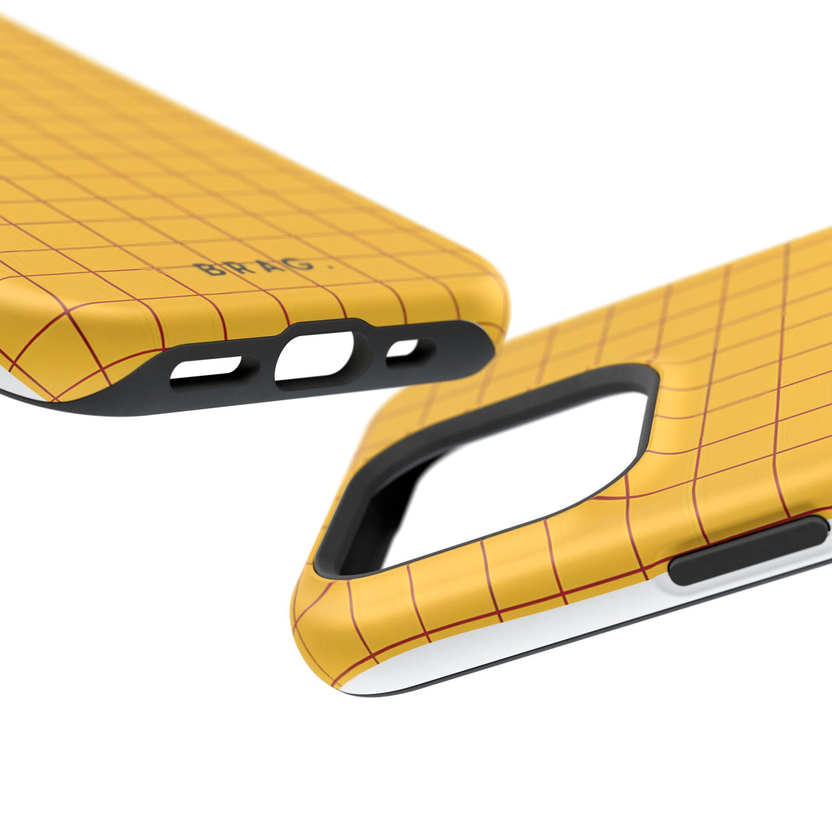 Cheese Grid Magnetic Impact-Resistant Phone Case