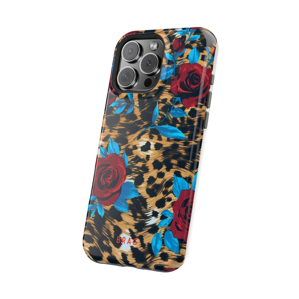 Wild Rose Magnetic Impact-Resistant Phone Case