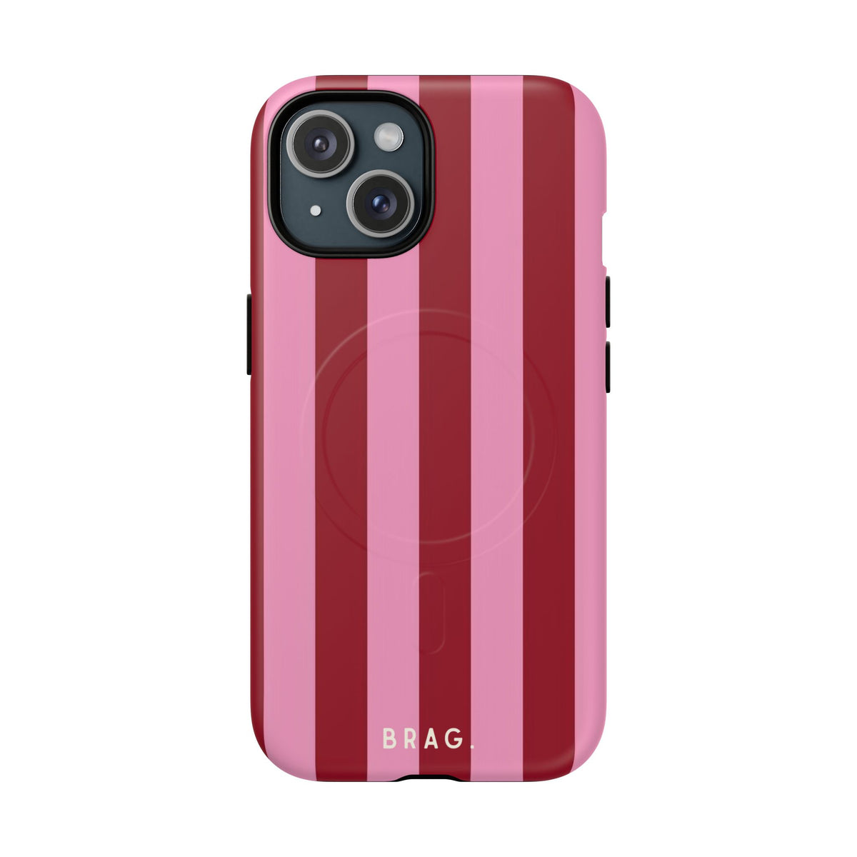 Candy Cane MagSafe Tough Phone Case — Magnetic Protective Cover