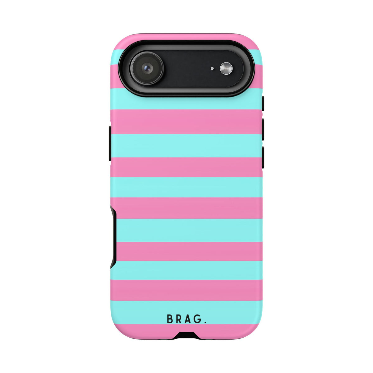 Taffy Stripe Tough Phone Case – Shockproof Protective iPhone Cover