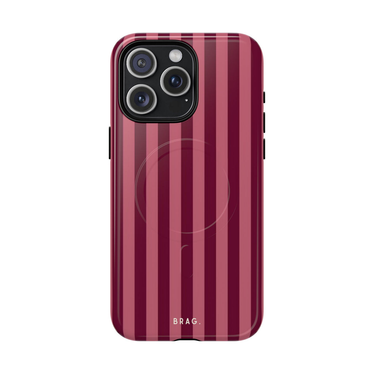 Hot Pink MagSafe Tough Phone Case — Magnetic Protective Cover