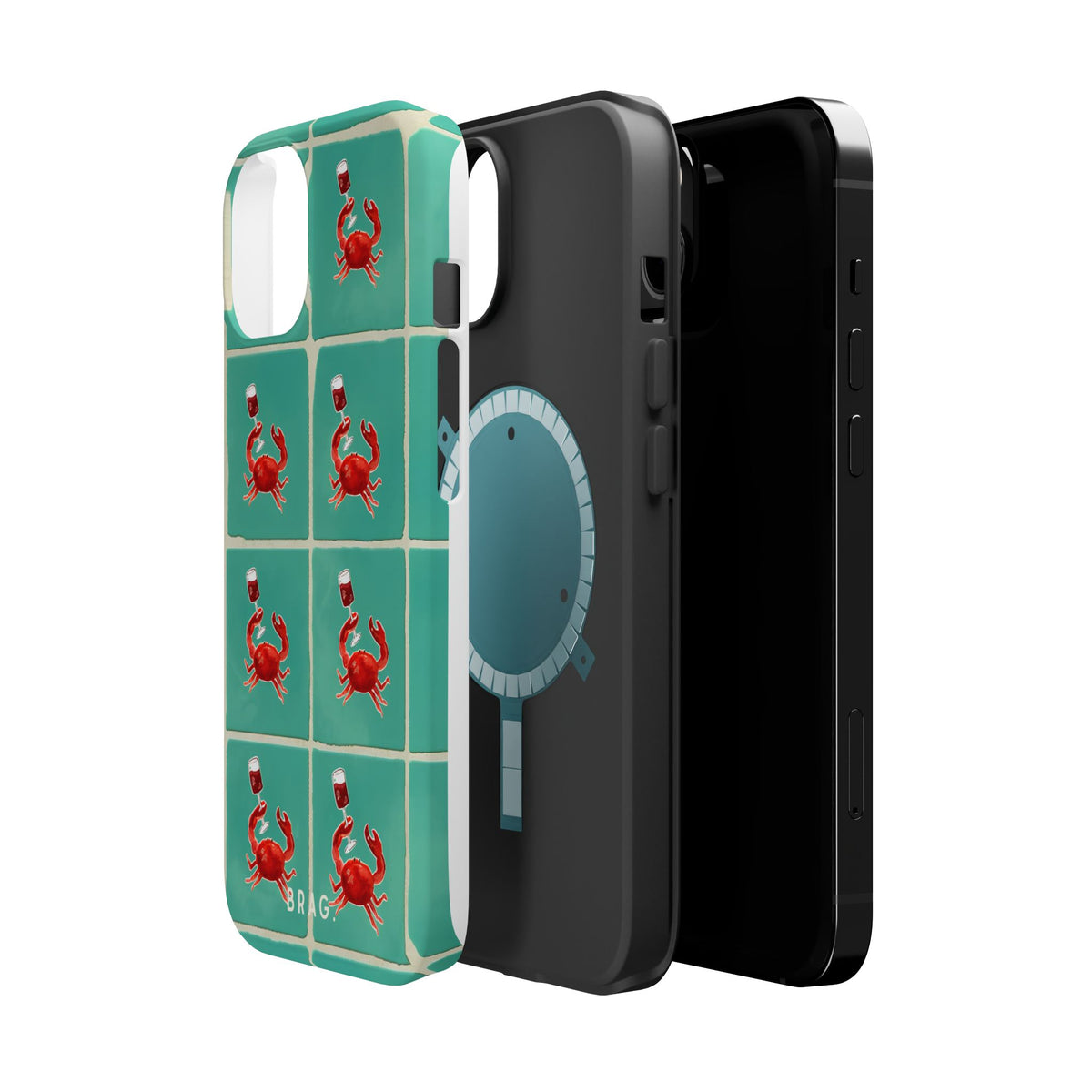 Crab Club Magnetic Impact-Resistant Phone Case