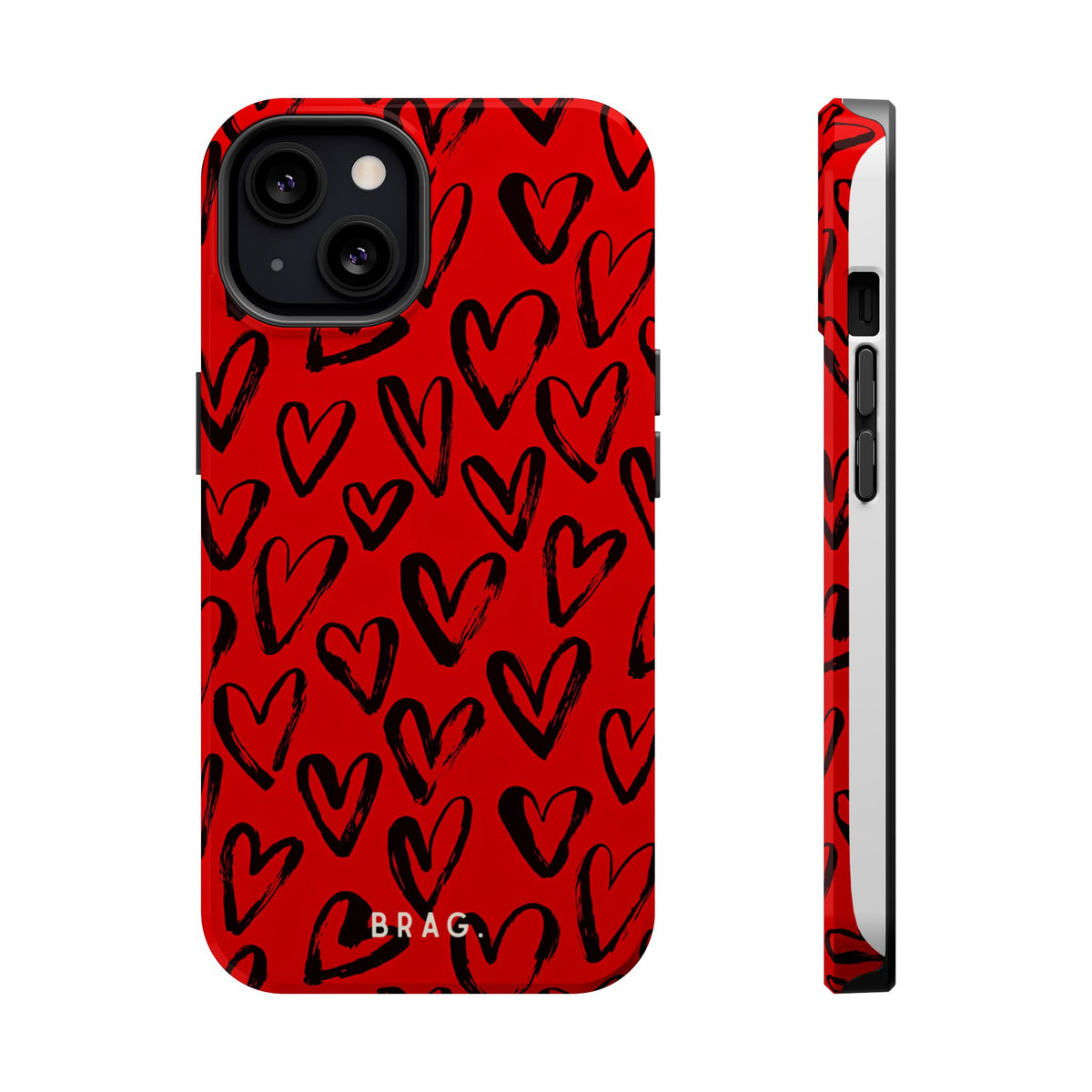Fire heart Magnetic Impact-Resistant Phone Case
