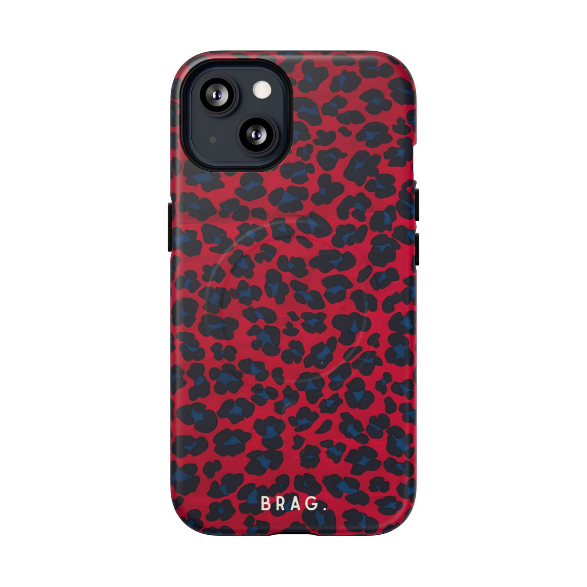 Red Flag MagSafe Tough Phone Case — Magnetic Protective Cover