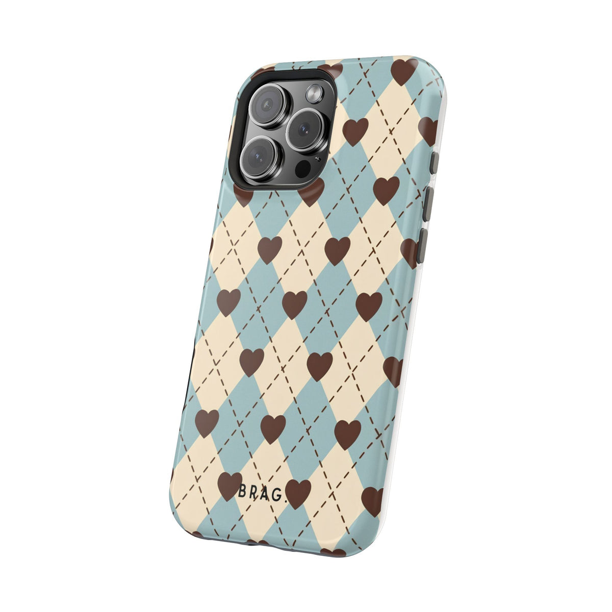 Sweetheart Plaid Magnetic Impact-Resistant Phone Case
