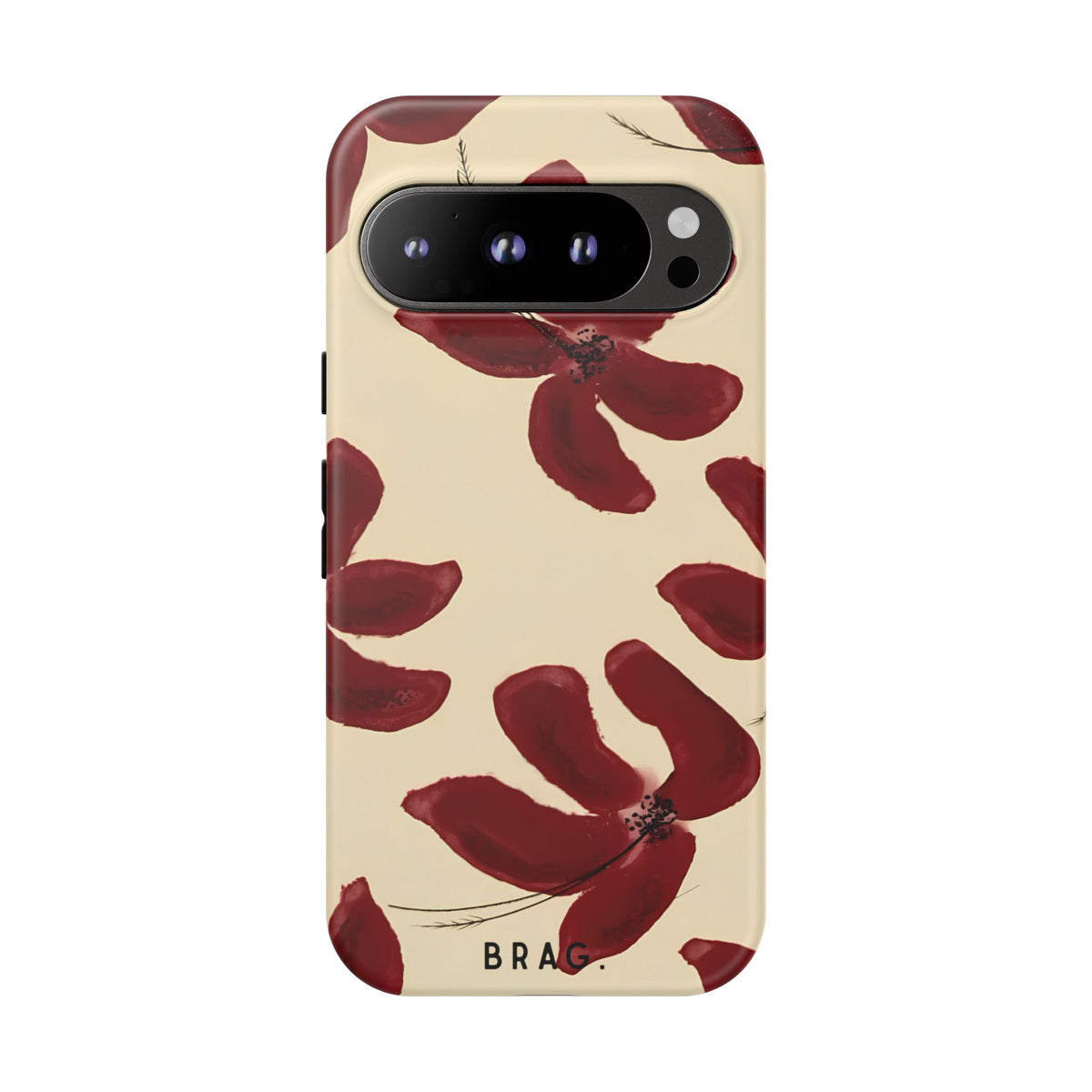 Cherry Bloom Tough Phone Case – Shockproof Protective iPhone Cover