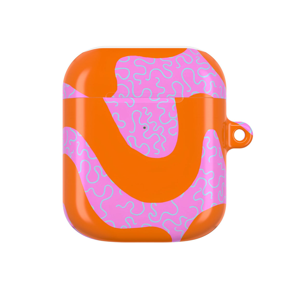Coral Kiss AirPod Case – Slim Protective Charging Case