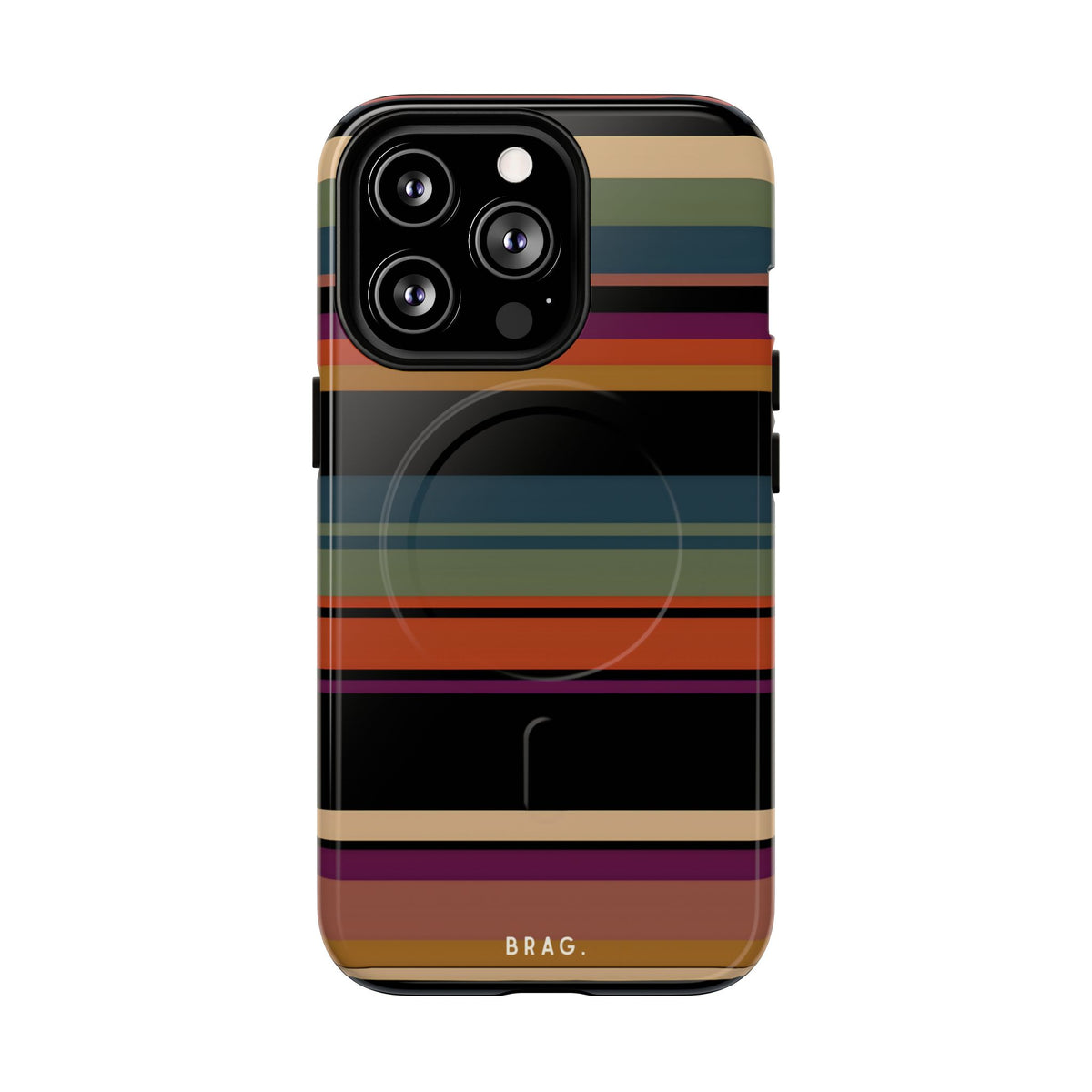Market Stripe MagSafe Tough Phone Case — Magnetic Protective Cover