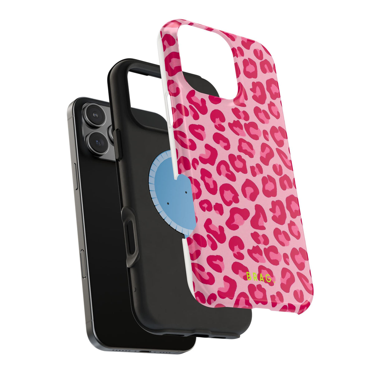 Pink Prowl Magnetic Impact-Resistant Phone Case