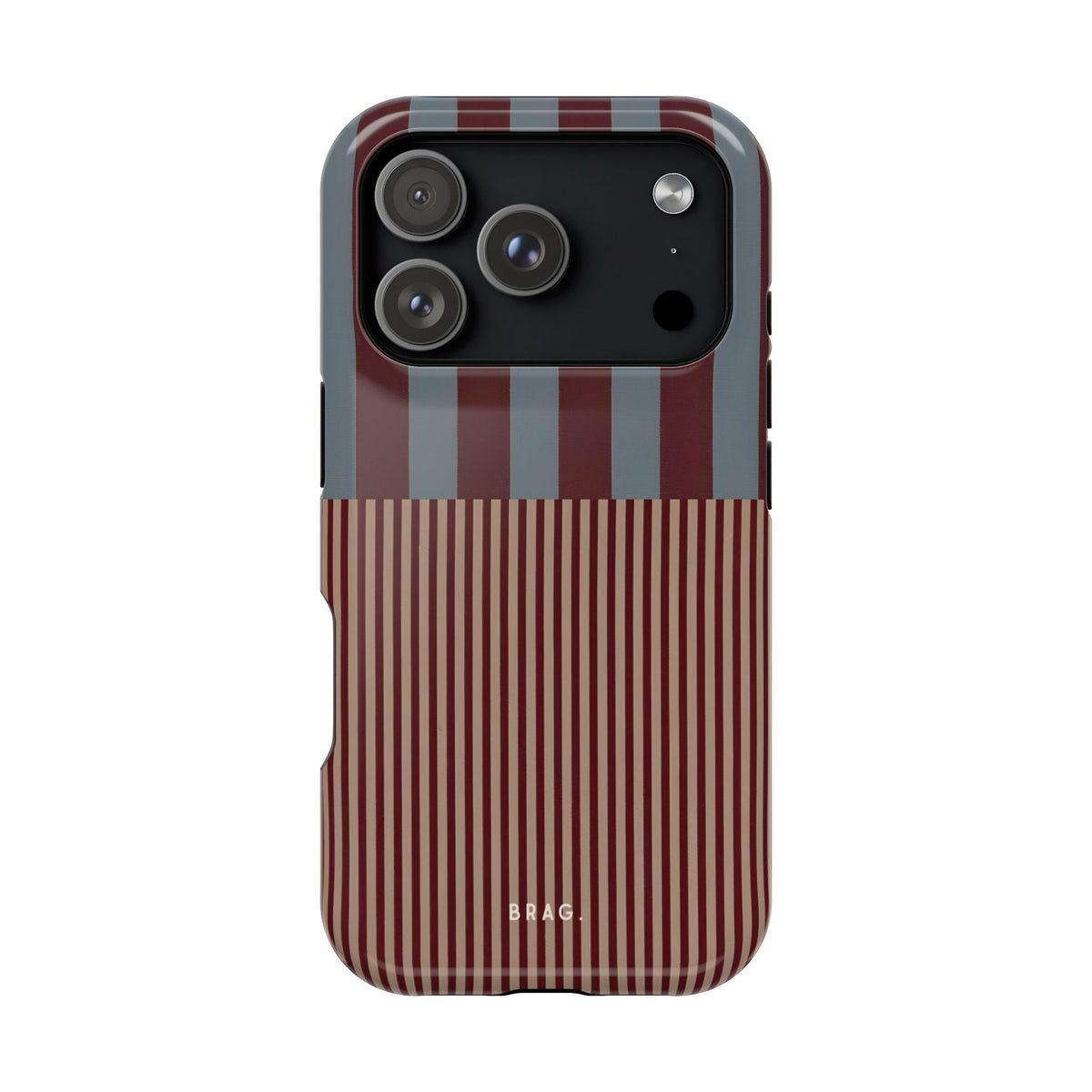 Candy Stripe Magnetic Impact-Resistant Phone Case