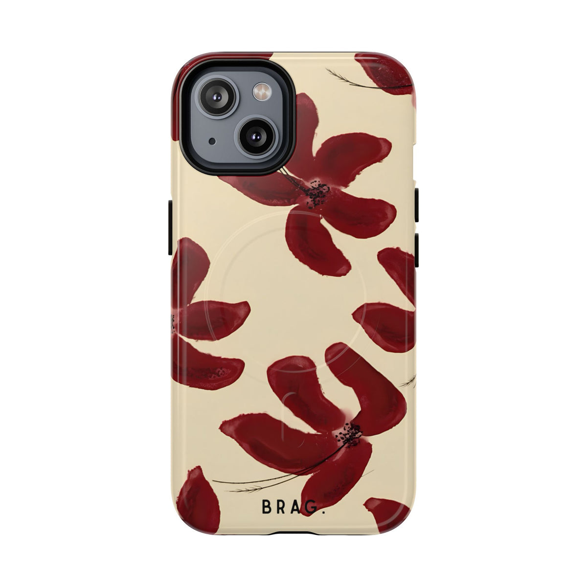 Cherry Bloom MagSafe Tough Phone Case — Magnetic Protective Cover