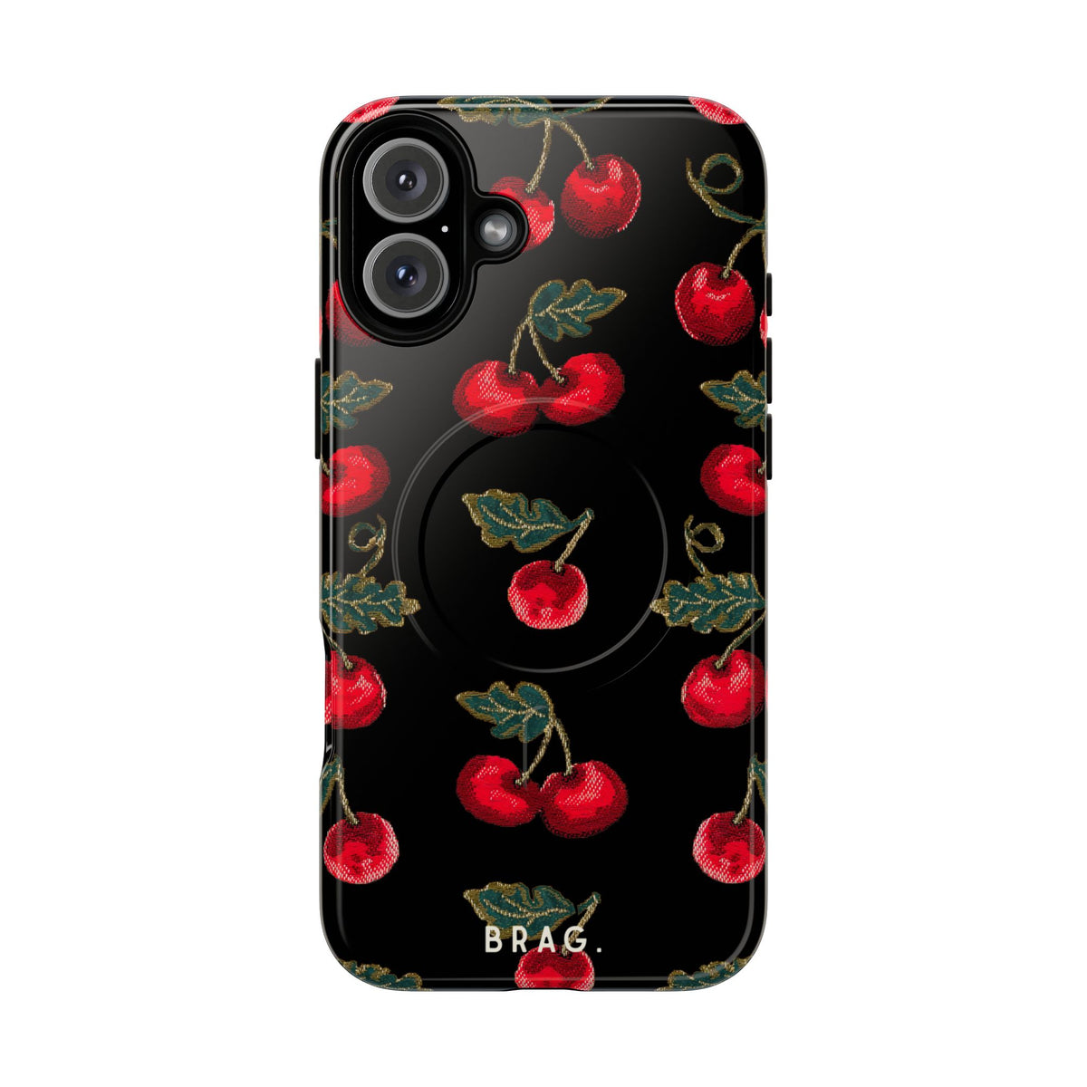 Cherry Bomb MagSafe Tough Phone Case — Magnetic Protective Cover