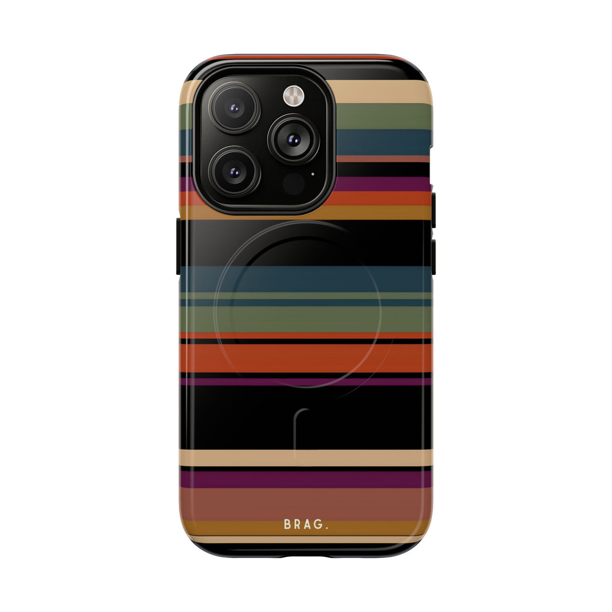 Market Stripe MagSafe Tough Phone Case — Magnetic Protective Cover