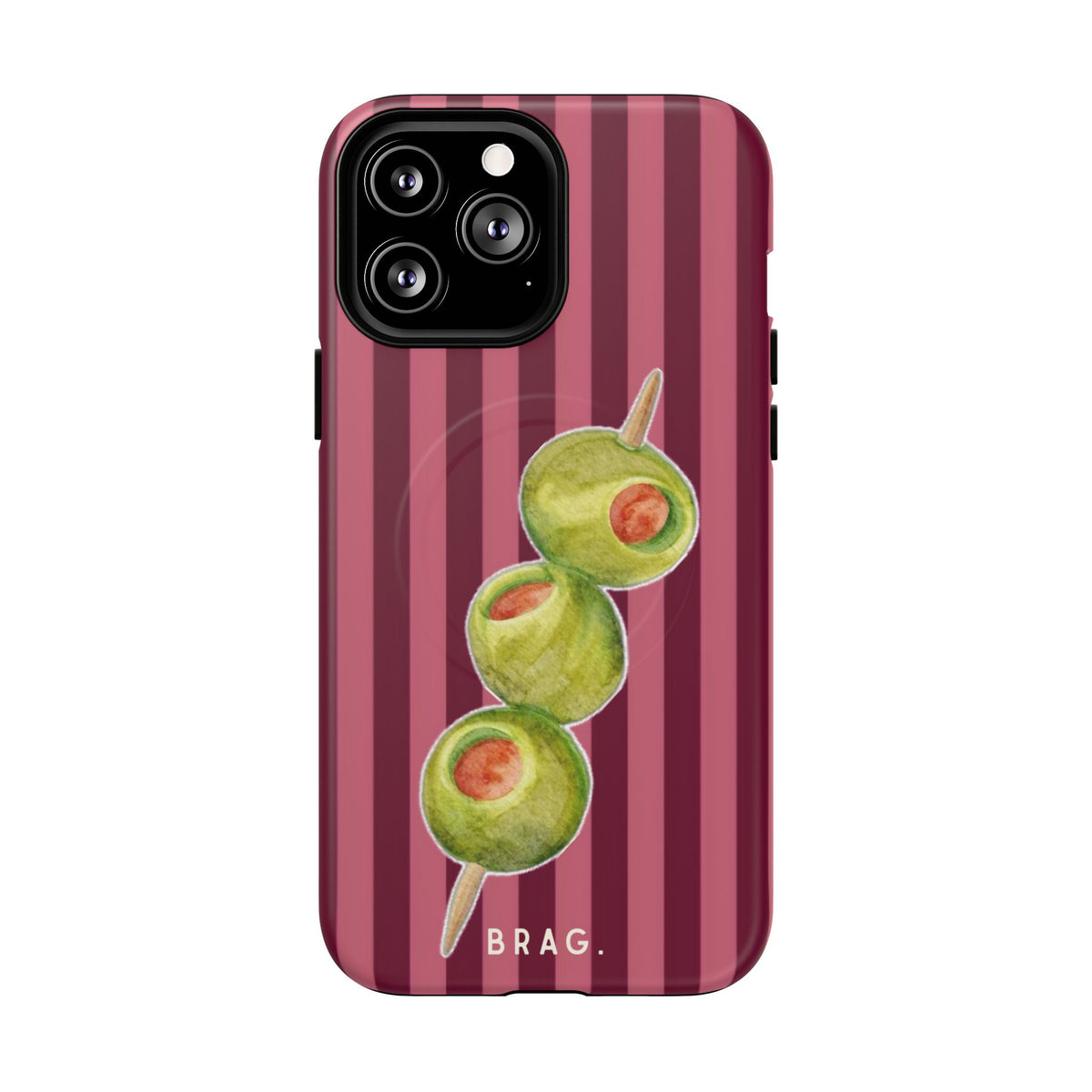 Olive Hour MagSafe Tough Phone Case — Magnetic Protective Cover