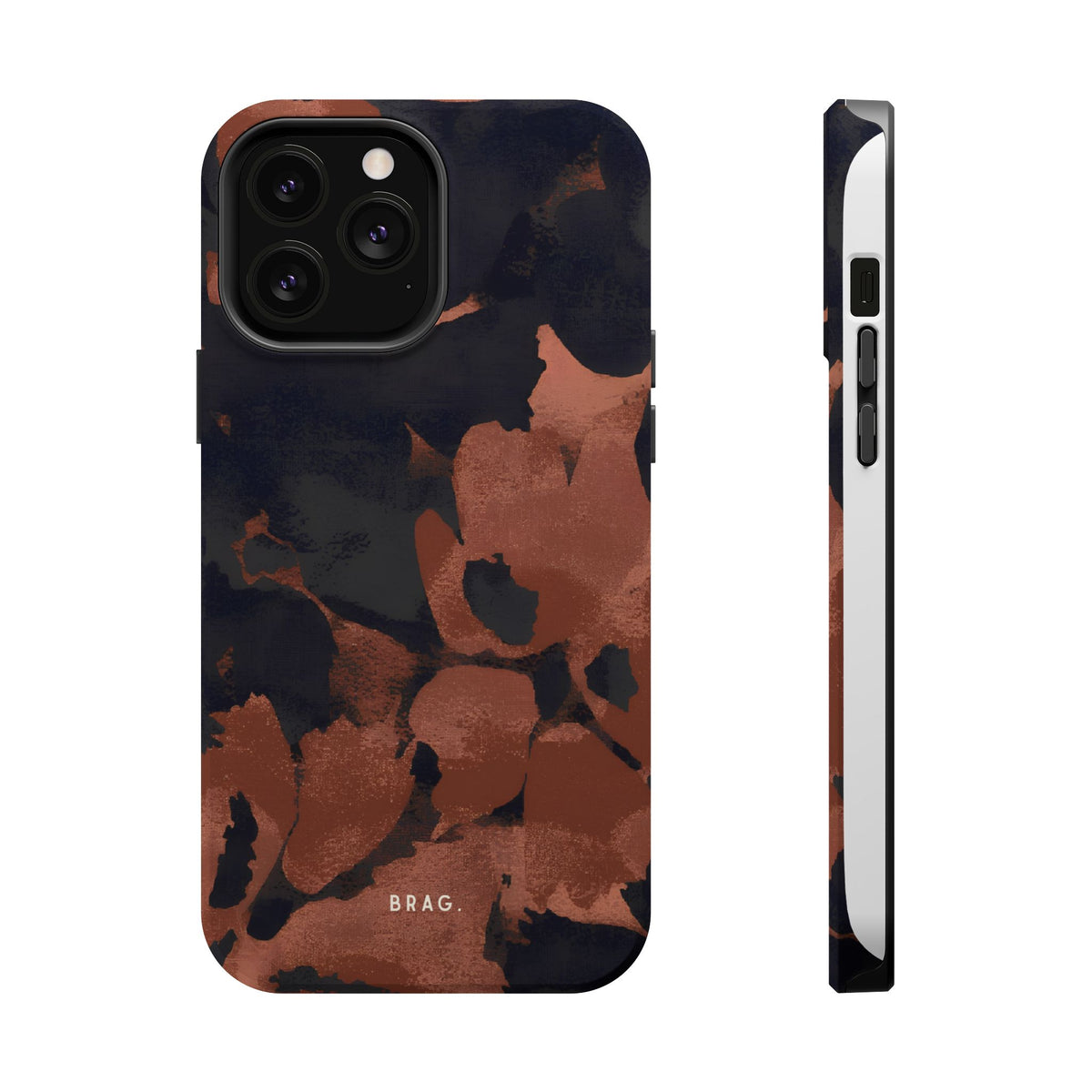 Terracotta Bloom Magnetic Impact-Resistant Phone Case