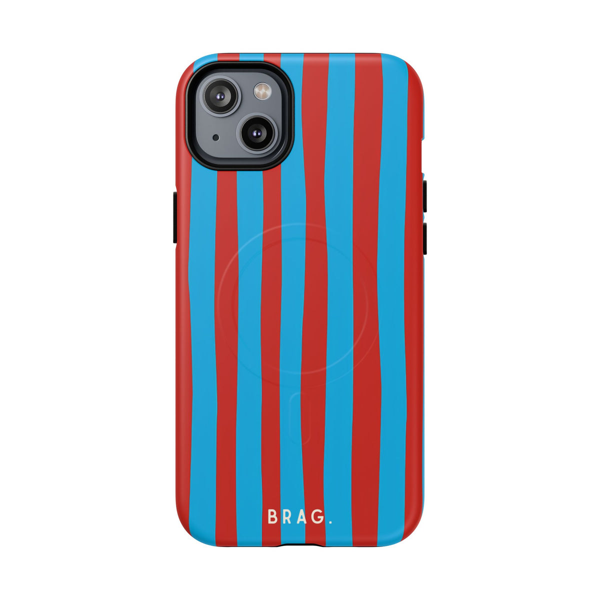 Riviera Stripe MagSafe Tough Phone Case — Magnetic Protective Cover