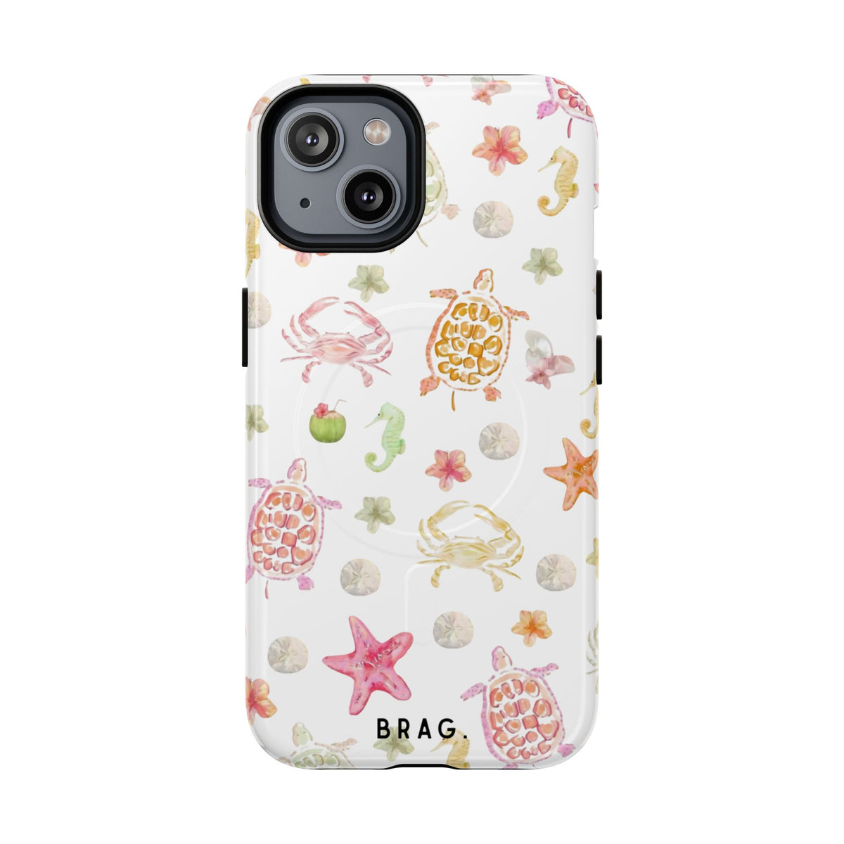 At The Beach MagSafe Tough Phone Case — Magnetic Protective Cover