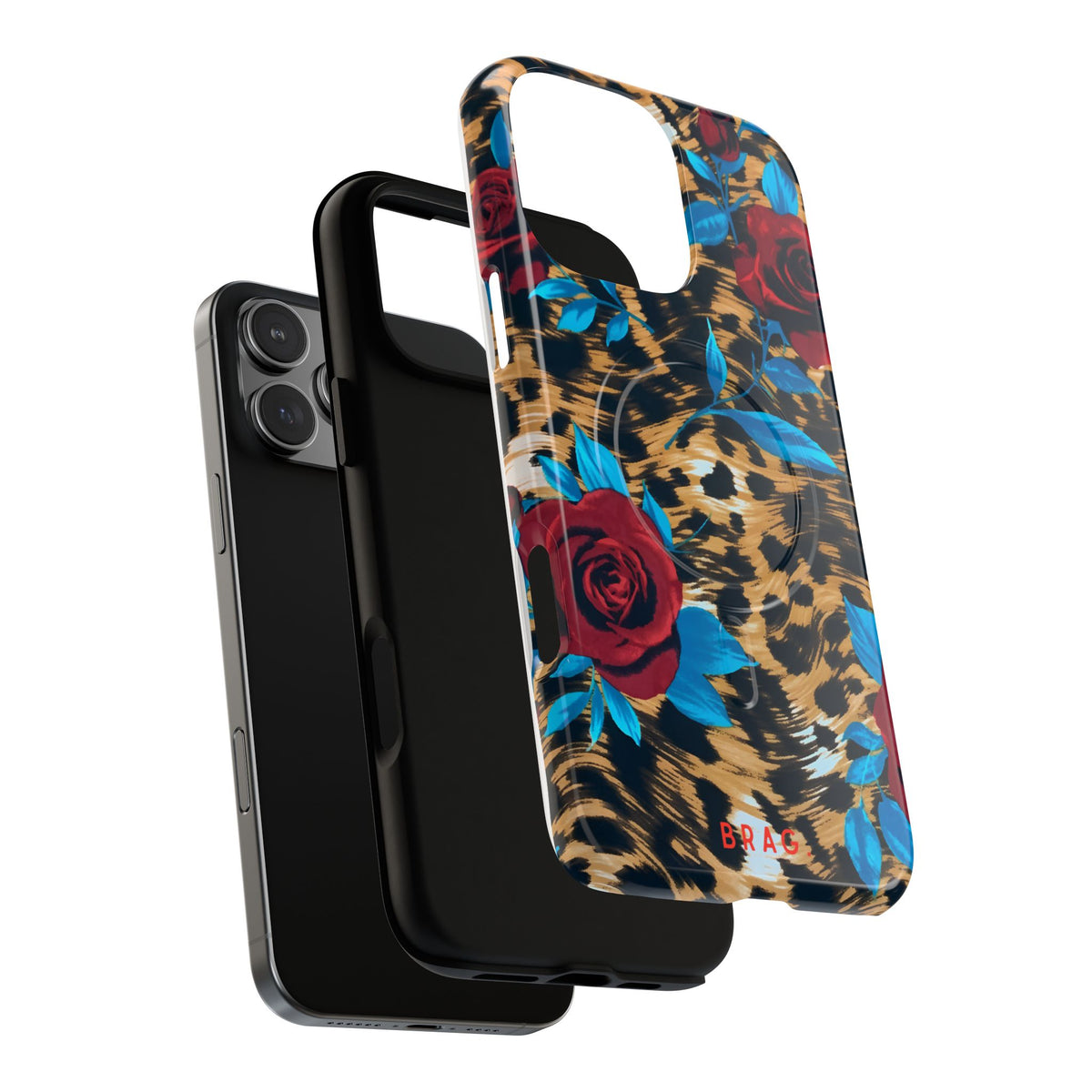 Wild Rose MagSafe Tough Phone Case — Magnetic Protective Cover