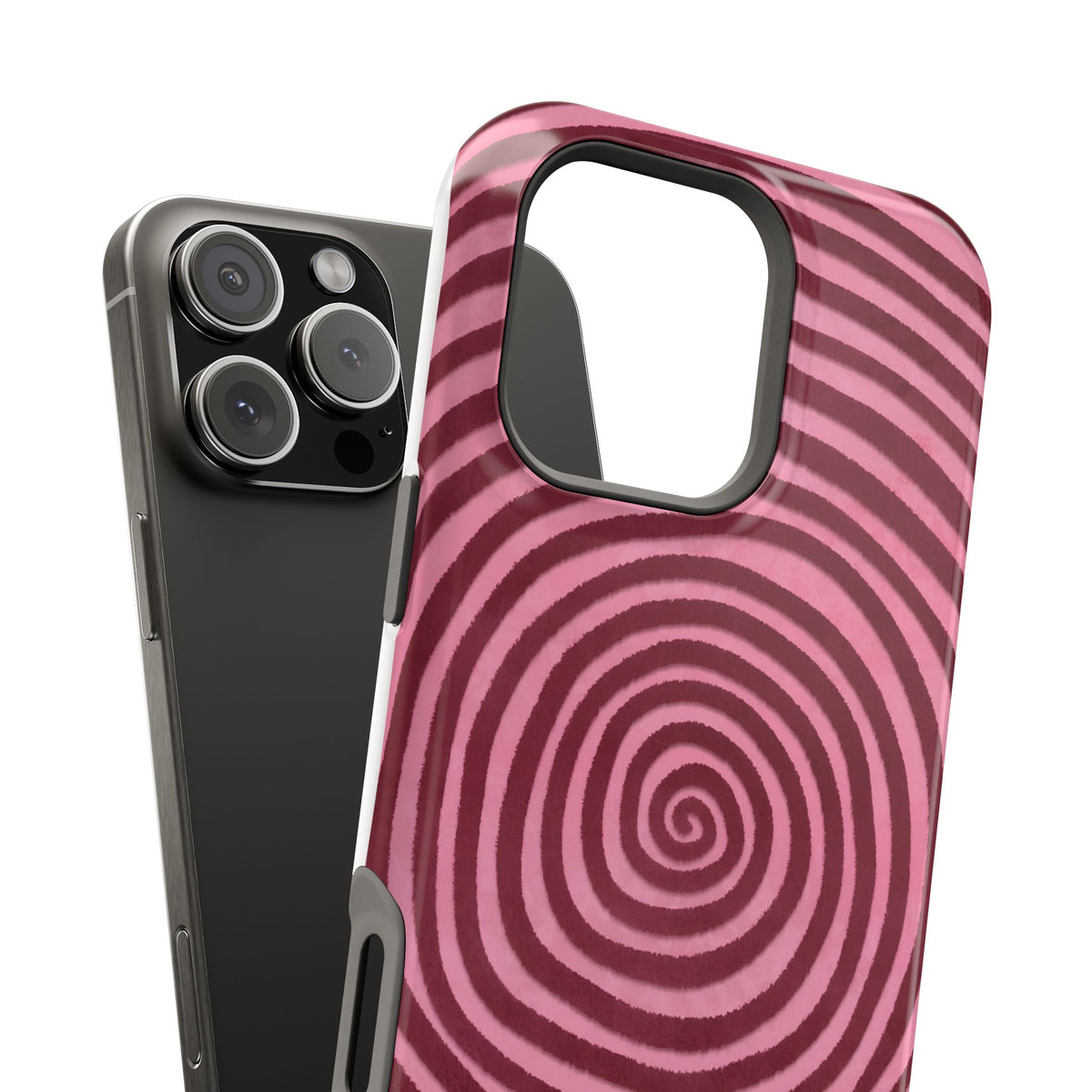 Spiral Kiss Magnetic Impact-Resistant Phone Case