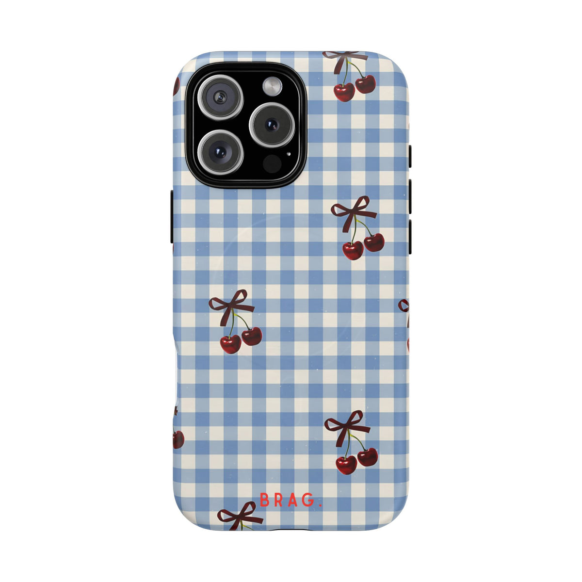 Cherry Picnic MagSafe Tough Phone Case — Magnetic Protective Cover