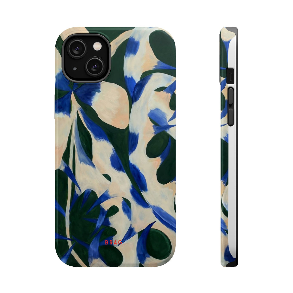 Blue Garden Magnetic Impact-Resistant Phone Case