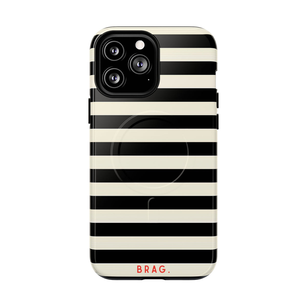 High Black MagSafe Tough Phone Case — Magnetic Protective Cover