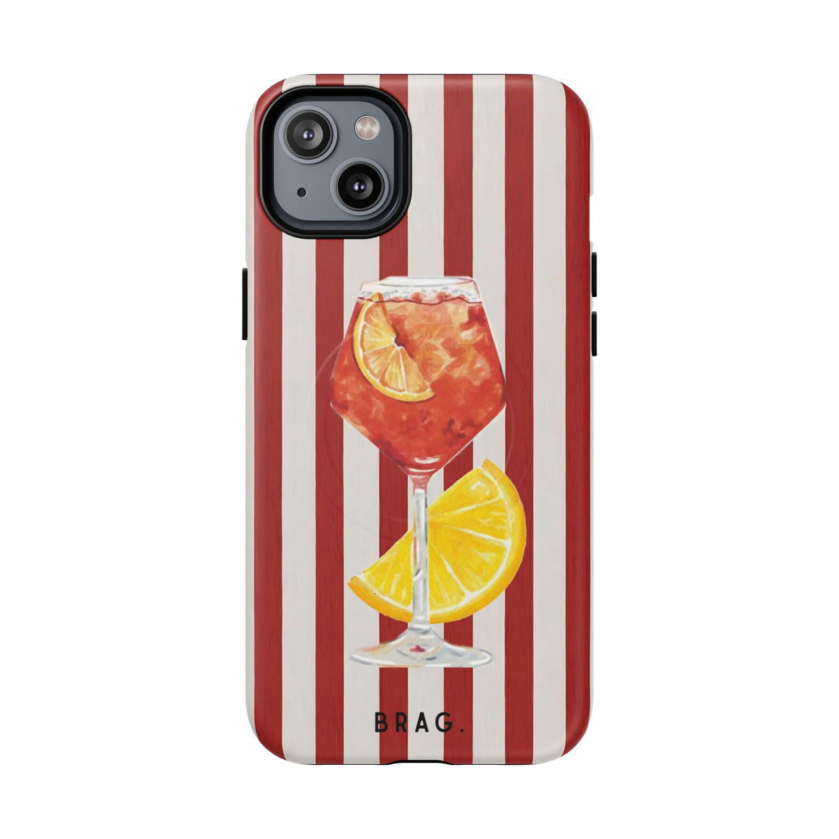 Aperol Spritz MagSafe Tough Phone Case — Magnetic Protective Cover