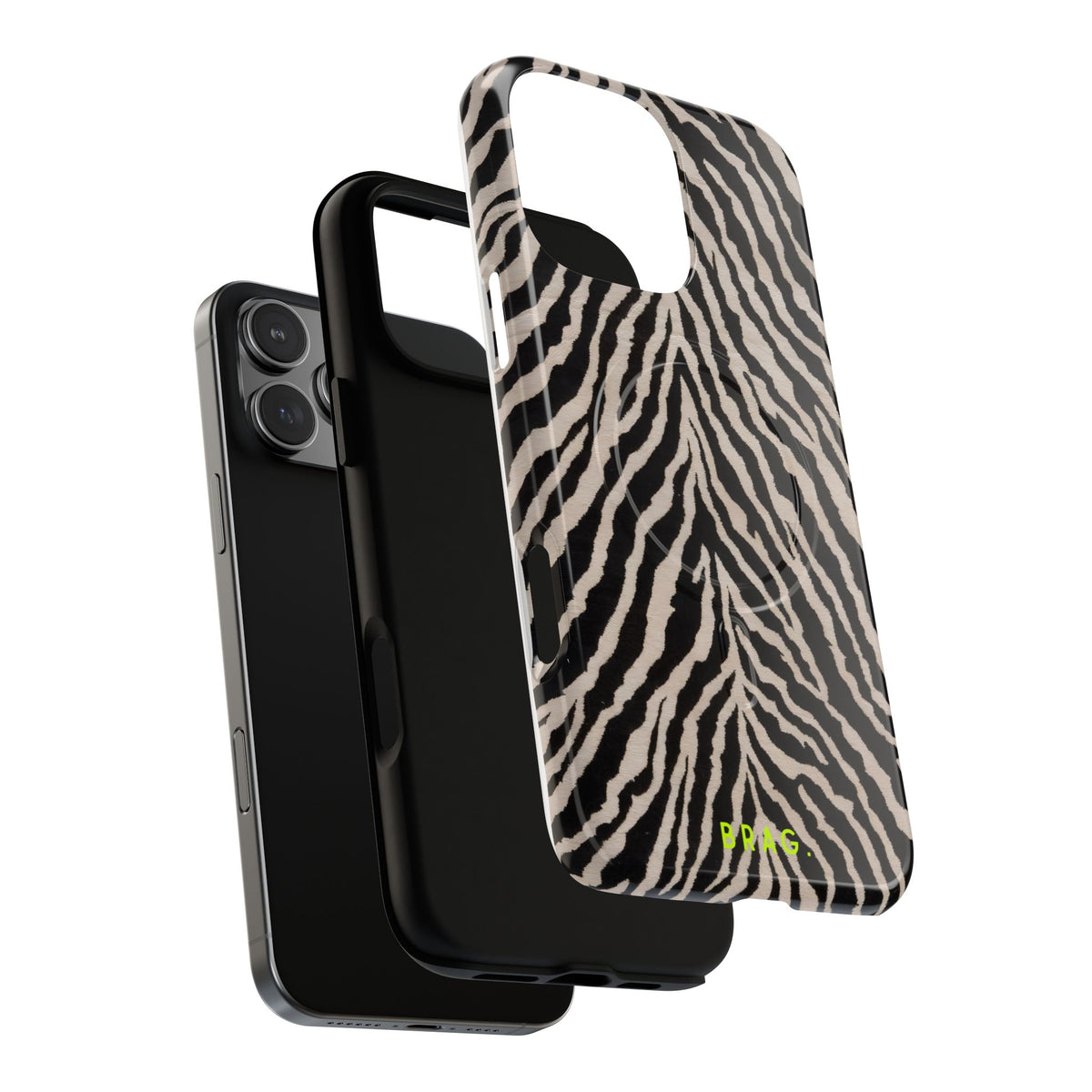 Zebraesque MagSafe Tough Phone Case — Magnetic Protective Cover