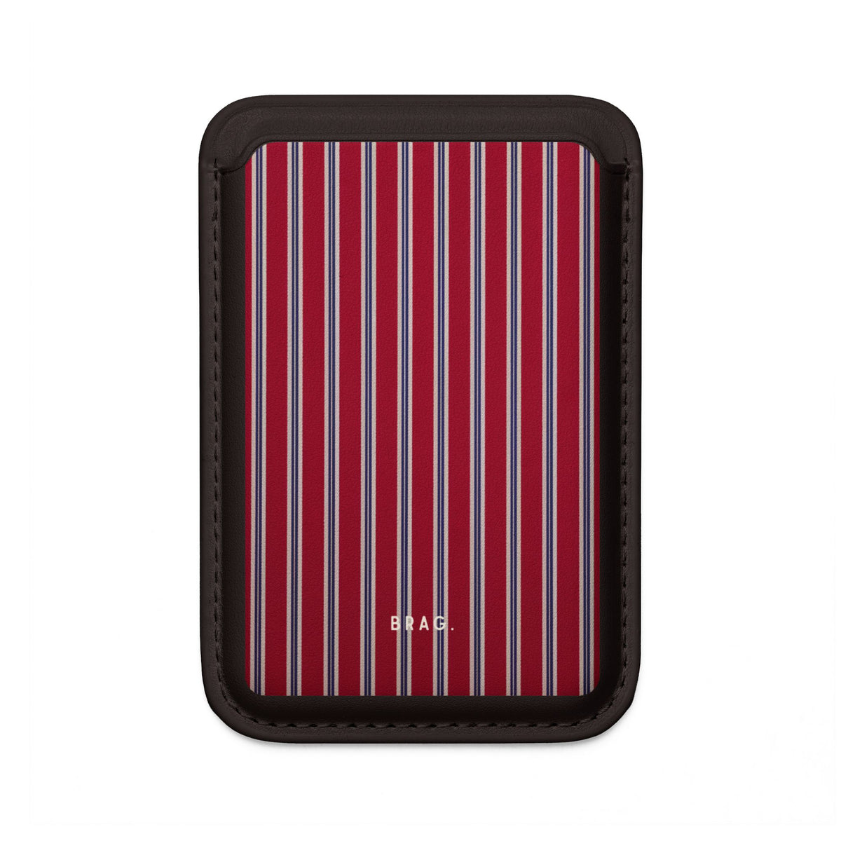 Red Carpet MagSafe Vegan Wallet — Slim Phone Card Holder