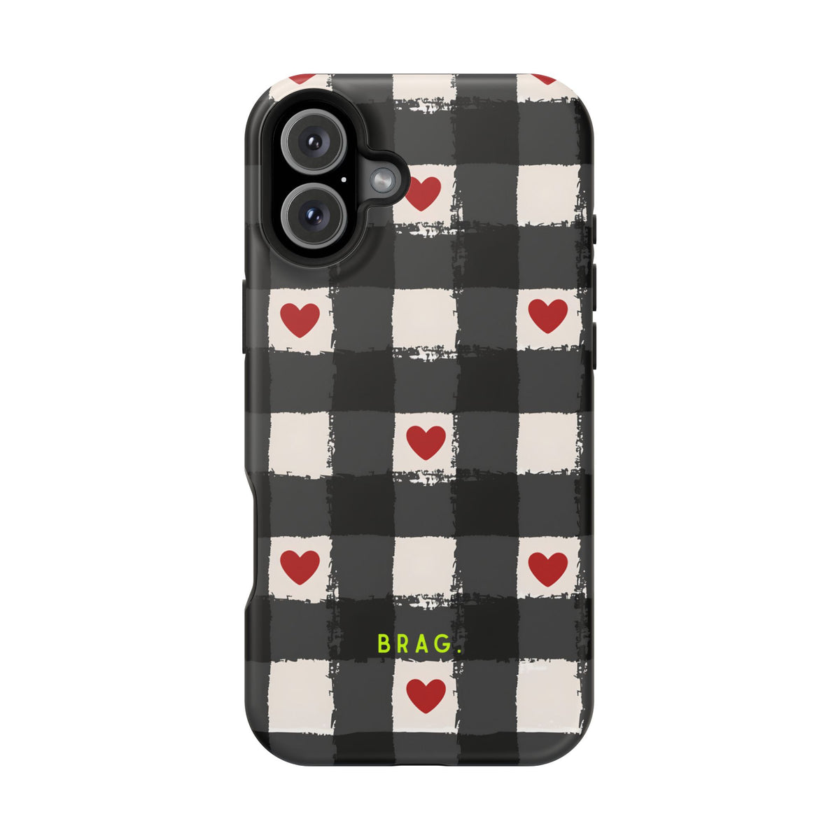 Lucky Heart Magnetic Impact-Resistant Phone Case